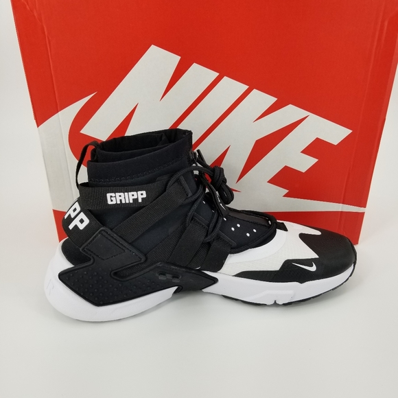Nike Air Huarache Gripp AO1730-005 Black and White - Picture 4 of 6